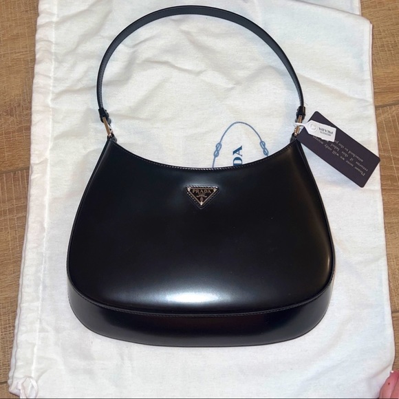 Prada Handbags - COPY - Prada Cleo brushed leather shoulder bag